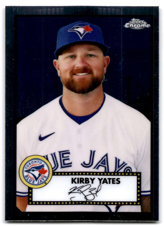 2021 Topps Chrome Platinum Anniversary #427 Kirby Yates  Toronto  V97230 Image 1