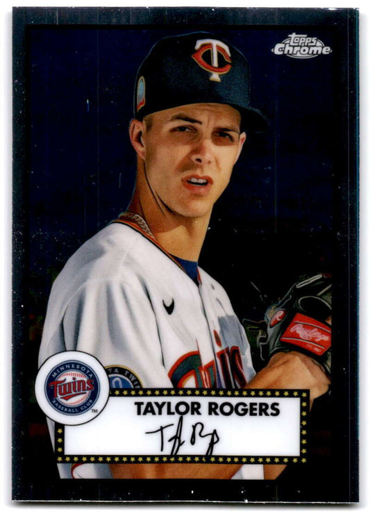 2021 Topps Chrome Platinum Anniversary #430 Taylor Rogers  Minnesota  V97231 Image 1