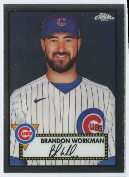 2021 Topps Chrome Platinum Anniversary #449 Brandon Workman  Chicago  V97233 Image 1