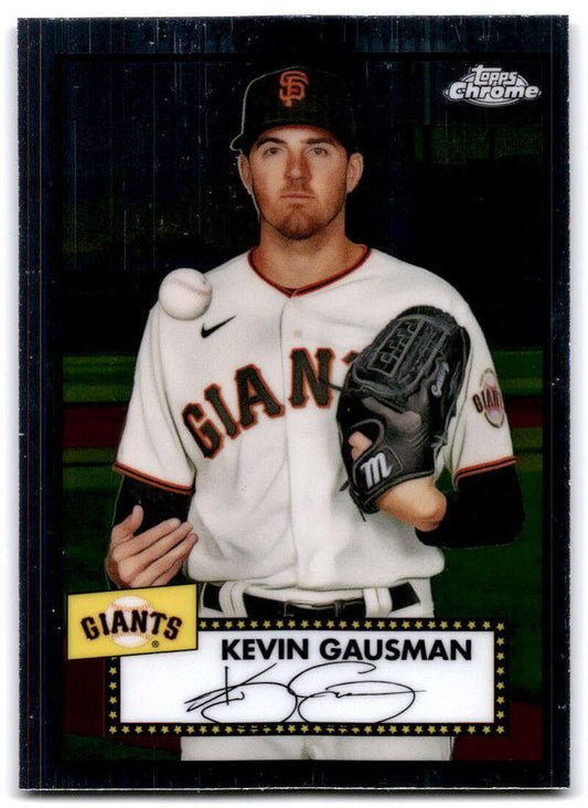 2021 Topps Chrome Platinum Anniversary #490 Kevin Gausman  San Francisco  V97240 Image 1
