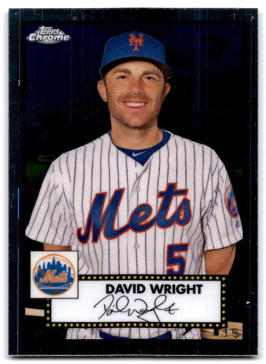 2021 Topps Chrome Platinum Anniversary #518 David Wright   V87655 Image 1