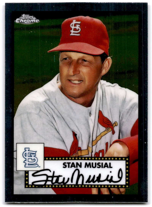 2021 Topps Chrome Platinum Anniversary #601 Stan Musial  St. Louis  V97249 Image 1