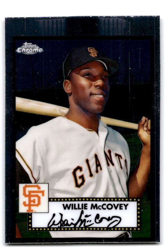 2021 Topps Chrome Platinum Anniversary #656 Willie McCovey  San Francisco  V97257 Image 1