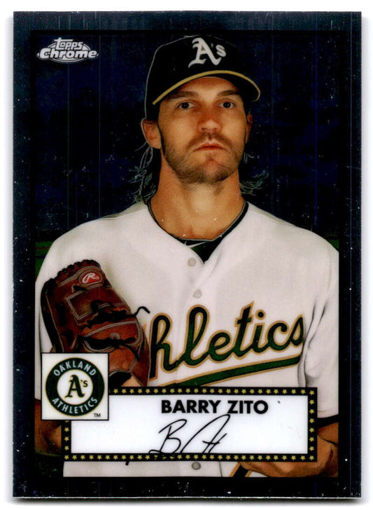 2021 Topps Chrome Platinum Anniversary #698 Barry Zito  Oakland Athletics  V97262 Image 1