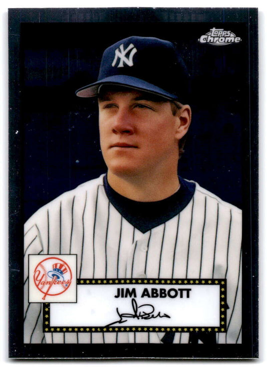 2021 Topps Chrome Platinum Anniversary #699 Jim Abbott  New York Yankees  V97263 Image 1