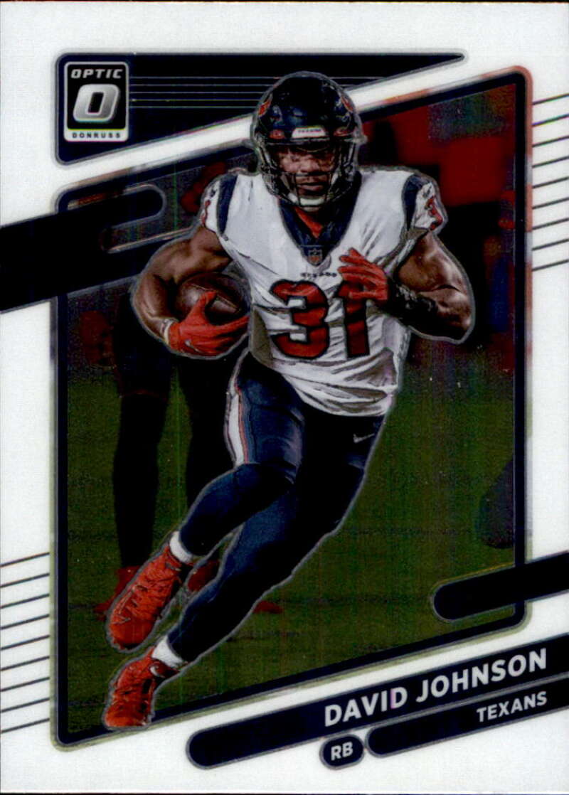 2021 Donruss Optic #104 David Johnson  Houston Texans  V88669 Image 1