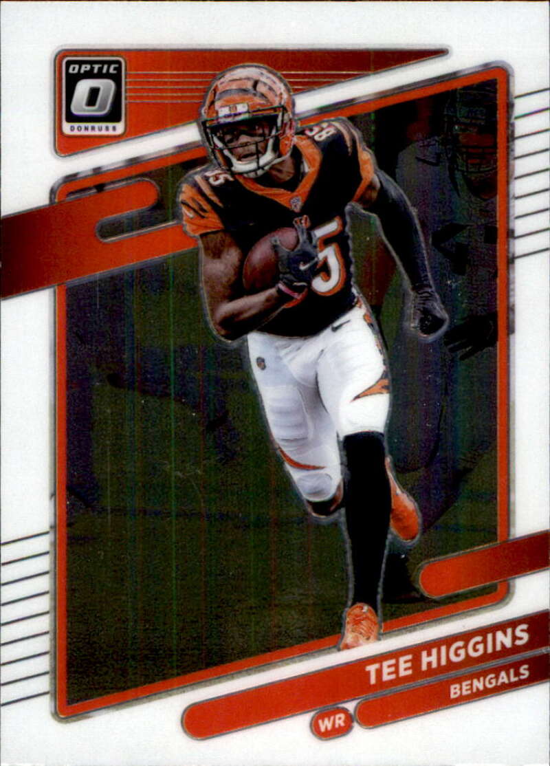 2021 Donruss Optic #133 Tee Higgins  Cincinnati Bengals  V88697 Image 1