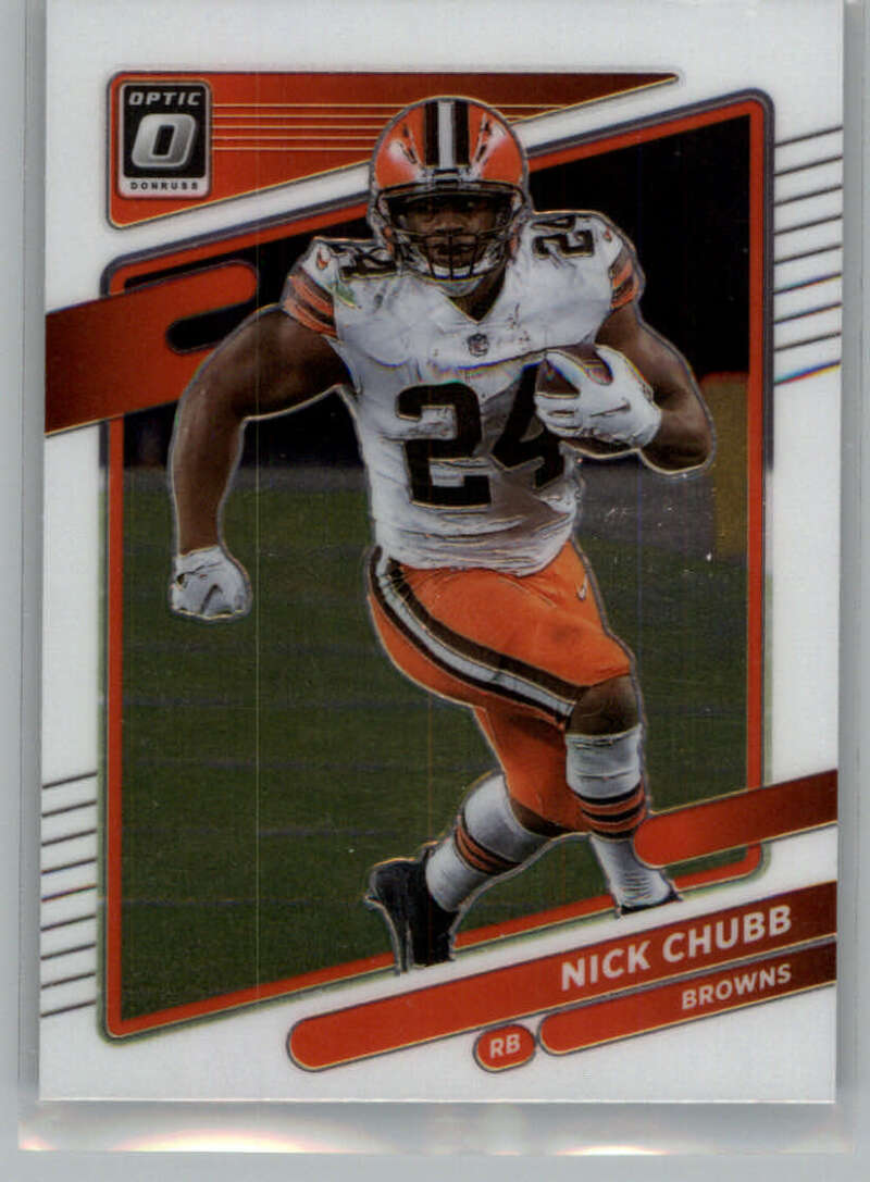 2021 Donruss Optic #141 Nick Chubb  Cleveland Browns  V88702 Image 1