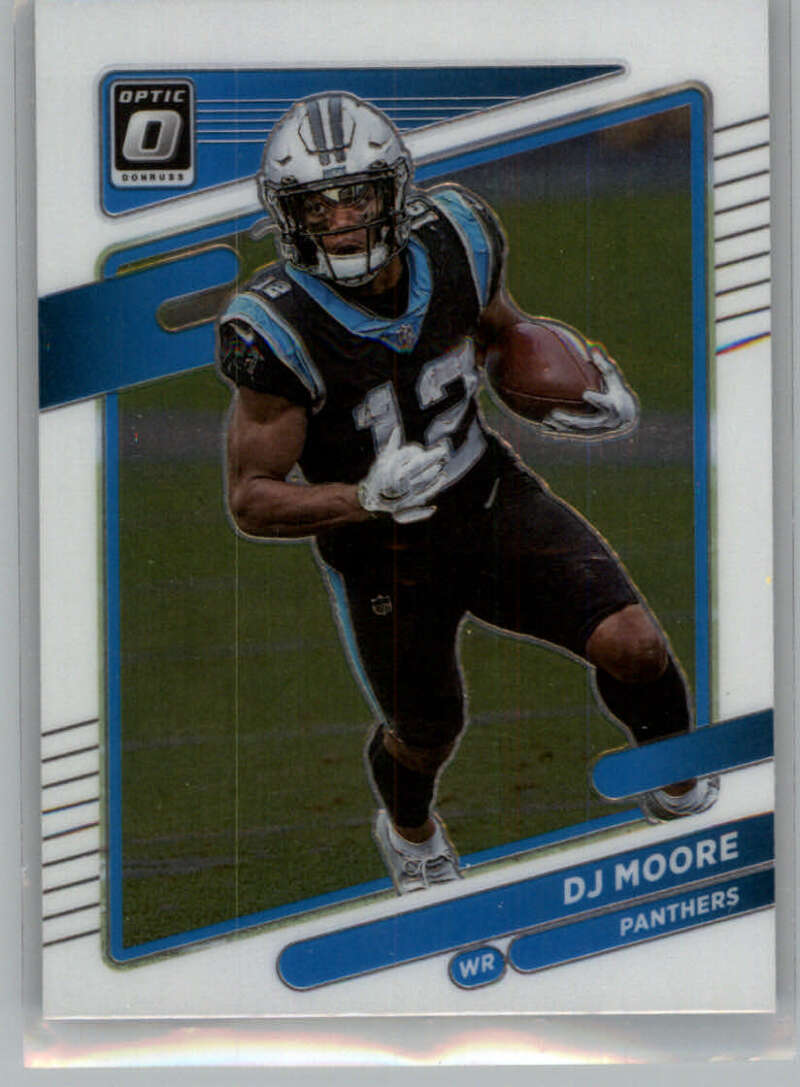 2021 Donruss Optic #157 DJ Moore  Carolina Panthers  V88716 Image 1