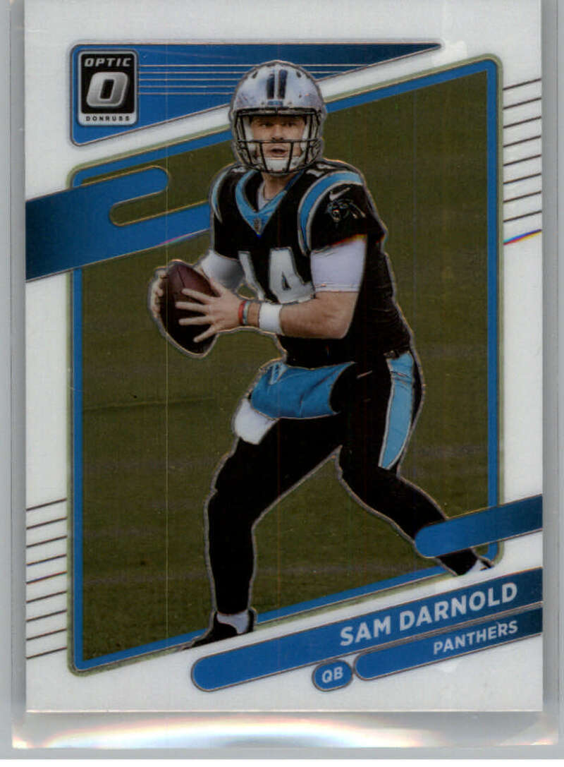 2021 Donruss Optic #159 Sam Darnold  Carolina Panthers  V88718 Image 1