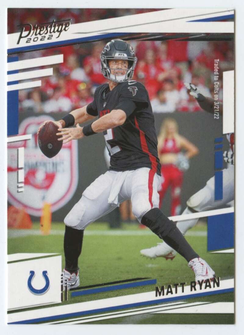 2022 Panini Prestige #11 Matt Ryan  Indianapolis Colts  V88970 Image 1