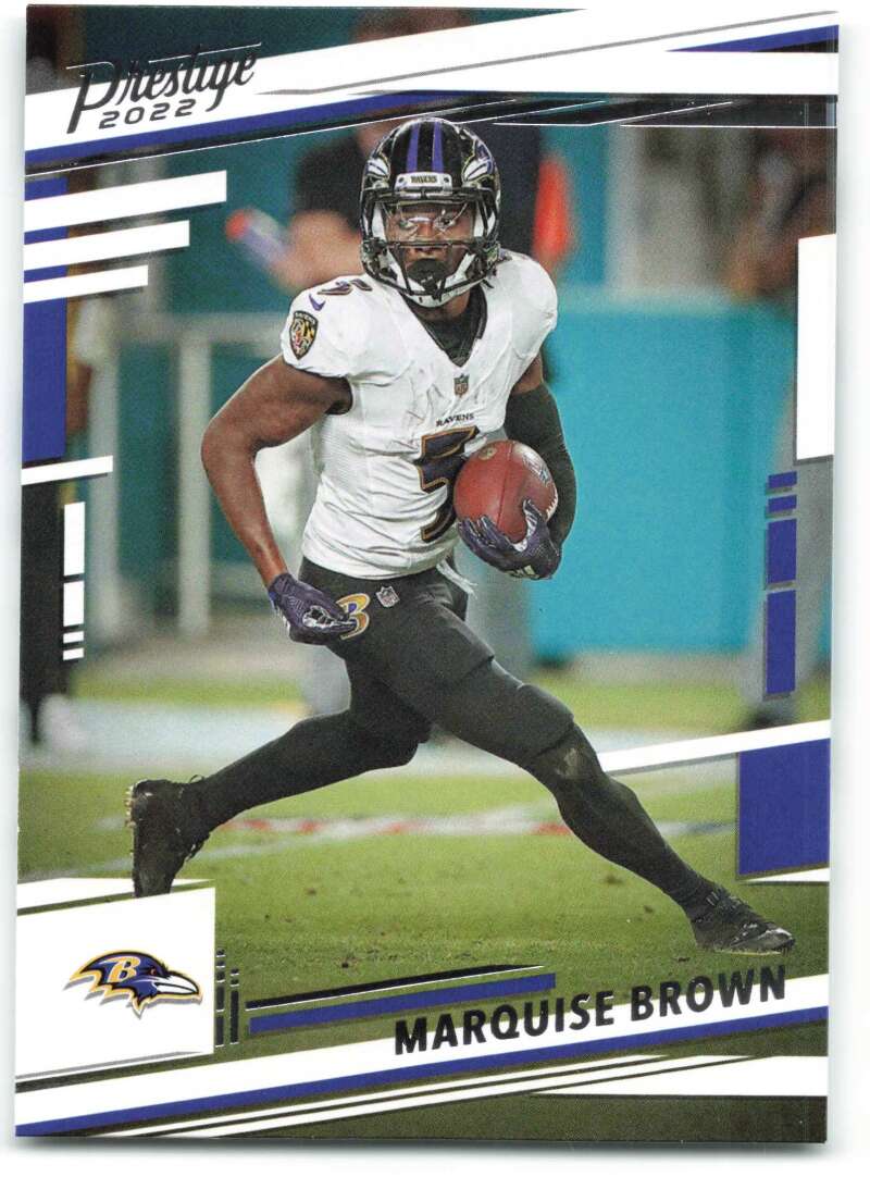 2022 Panini Prestige #23 Marquise Brown  Baltimore Ravens  V88981 Image 1