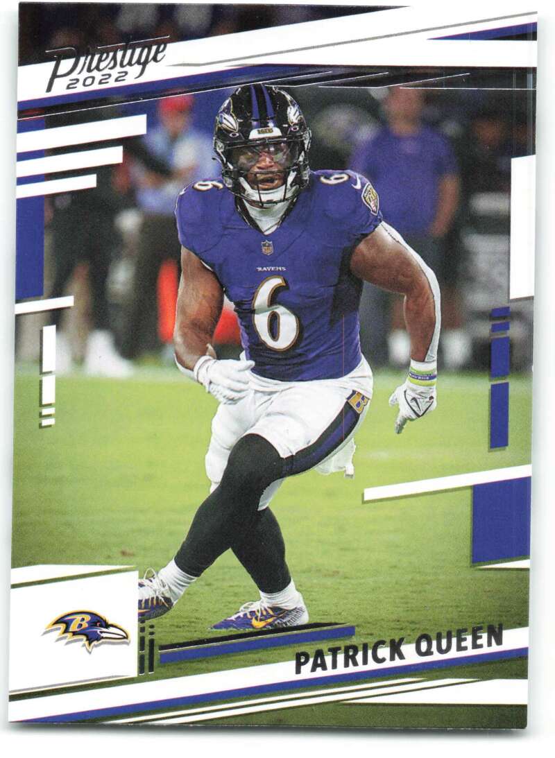 2022 Panini Prestige #26 Patrick Queen  Baltimore Ravens  V88984 Image 1