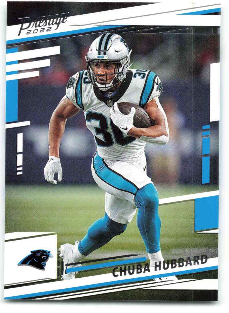 2022 Panini Prestige #41 Chuba Hubbard  Carolina Panthers  V88996 Image 1