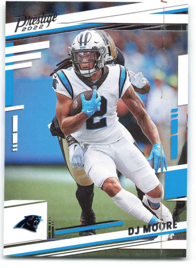 2022 Panini Prestige #42 DJ Moore  Carolina Panthers  V88997 Image 1