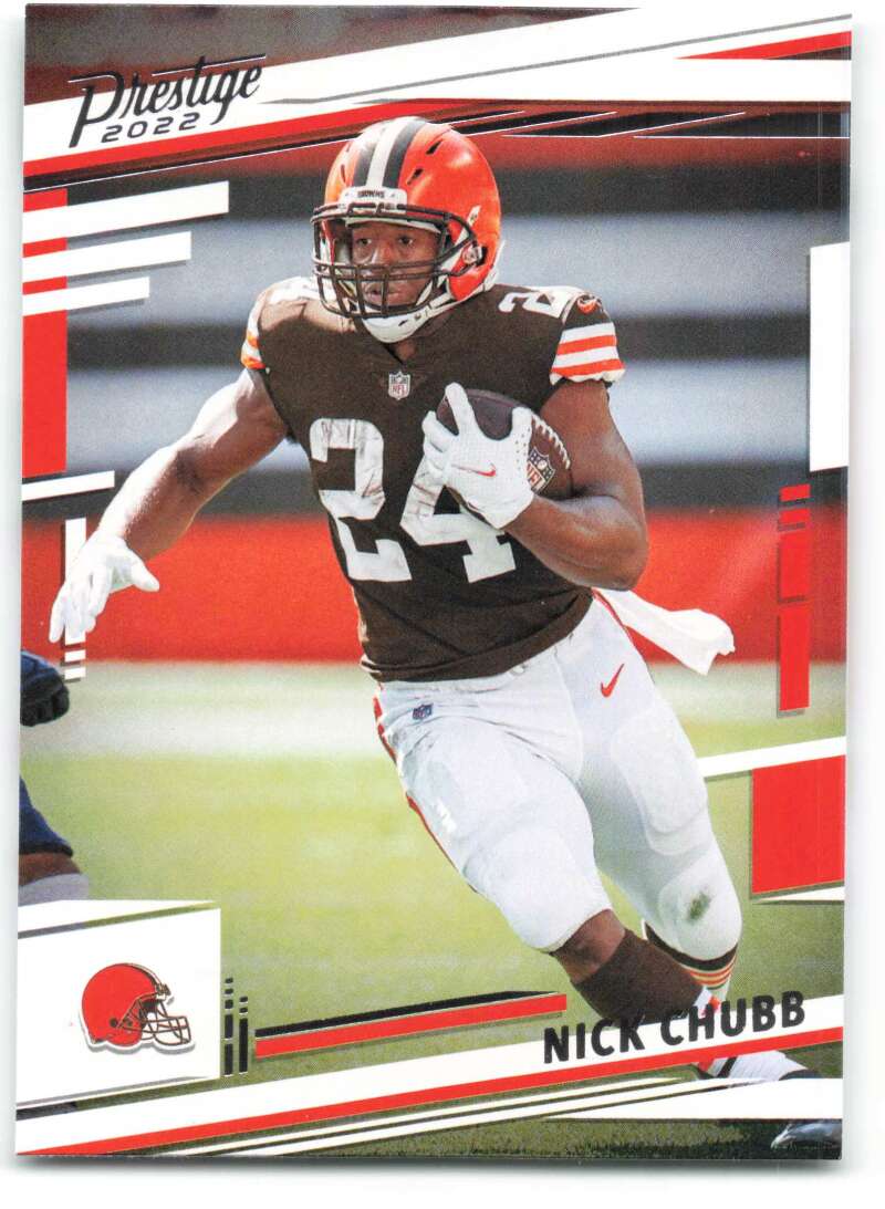 2022 Panini Prestige #68 Nick Chubb  Cleveland Browns  V89023 Image 1