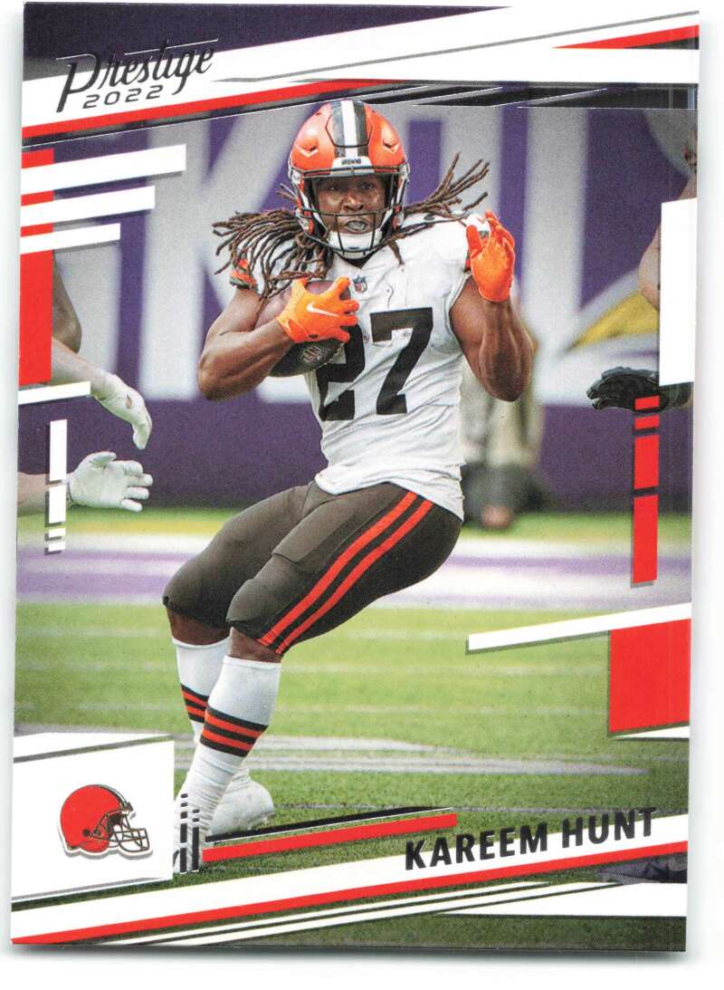 2022 Panini Prestige #69 Kareem Hunt  Cleveland Browns  V89025 Image 1