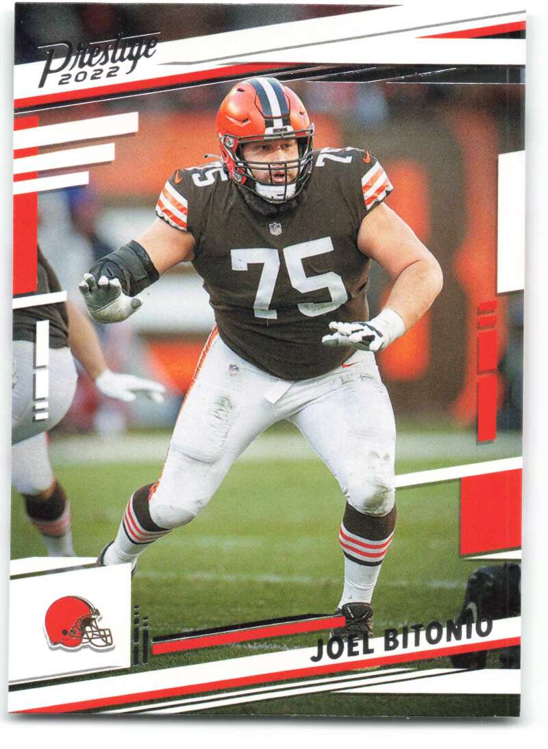 2022 Panini Prestige #72 Joel Bitonio  Cleveland Browns  V89030 Image 1