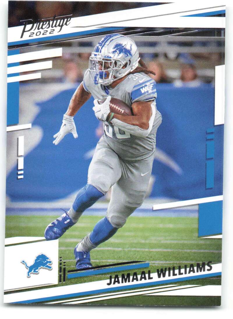 2022 Panini Prestige #97 Jamaal Williams  Detroit Lions  V89055 Image 1