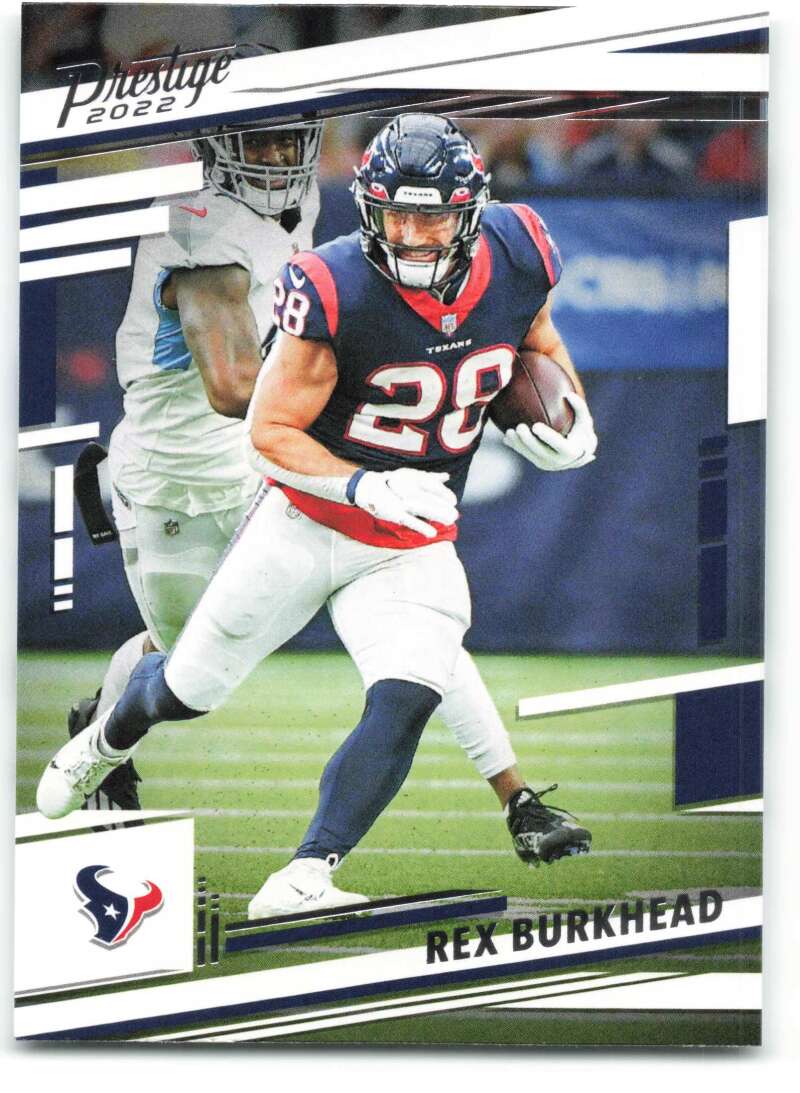 2022 Panini Prestige #116 Rex Burkhead  Houston Texans  V89076 Image 1