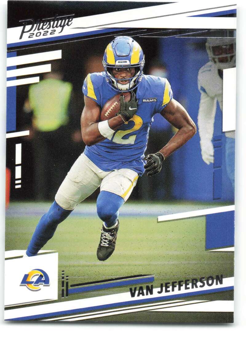 2022 Panini Prestige #164 Van Jefferson  Los Angeles Rams  V89115 Image 1