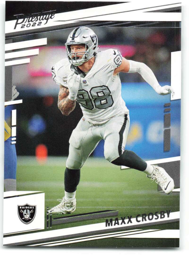 2022 Panini Prestige #176 Maxx Crosby  Las Vegas Raiders  V89126 Image 1