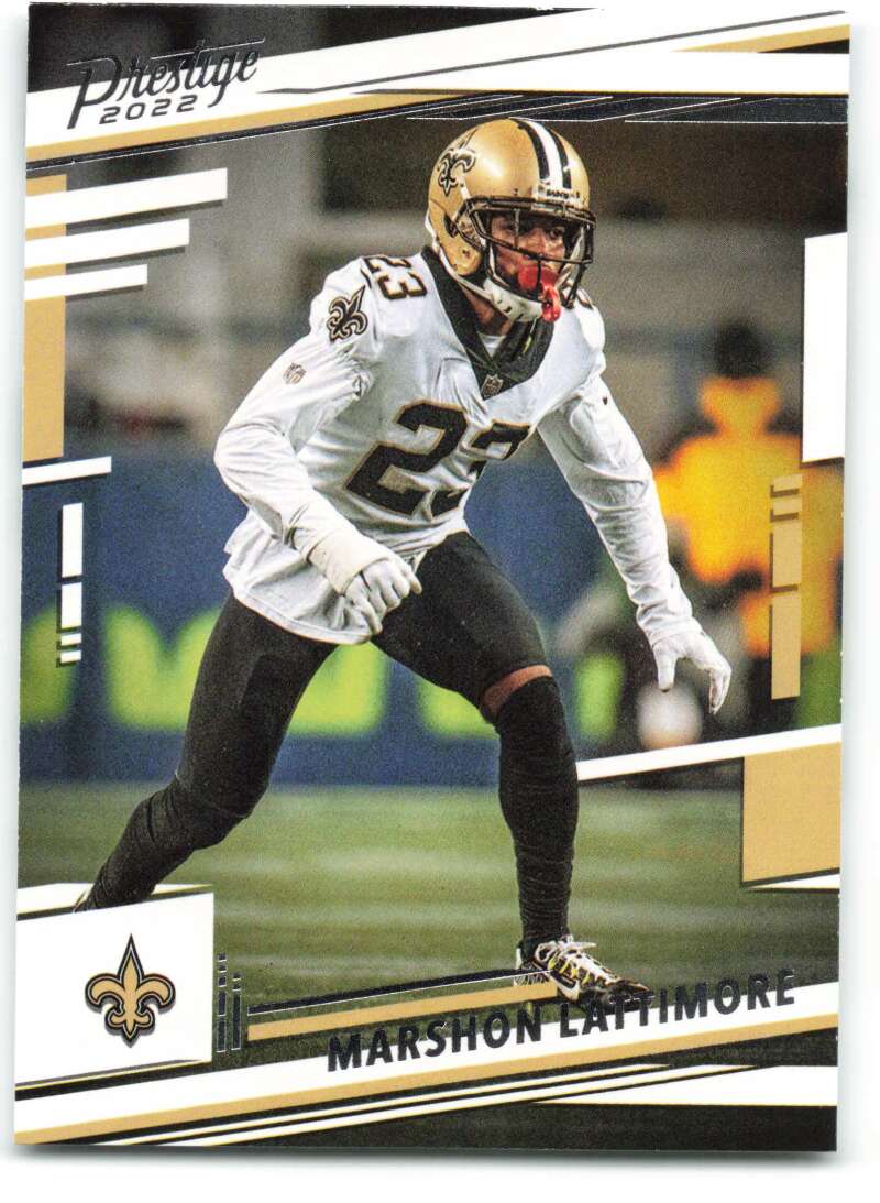 2022 Panini Prestige #214 Marshon Lattimore  New Orleans Saints  V89162 Image 1