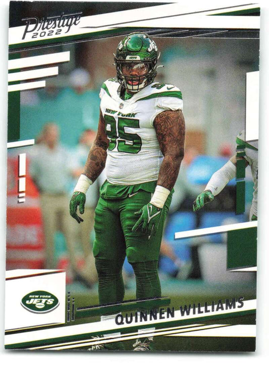 2022 Panini Prestige #230 Quinnen Williams  New York Jets  V89175 Image 1