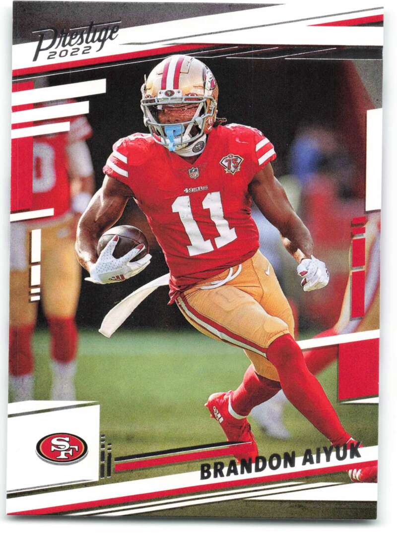 2022 Panini Prestige #267 Brandon Aiyuk  San Francisco 49ers  V89211 Image 1