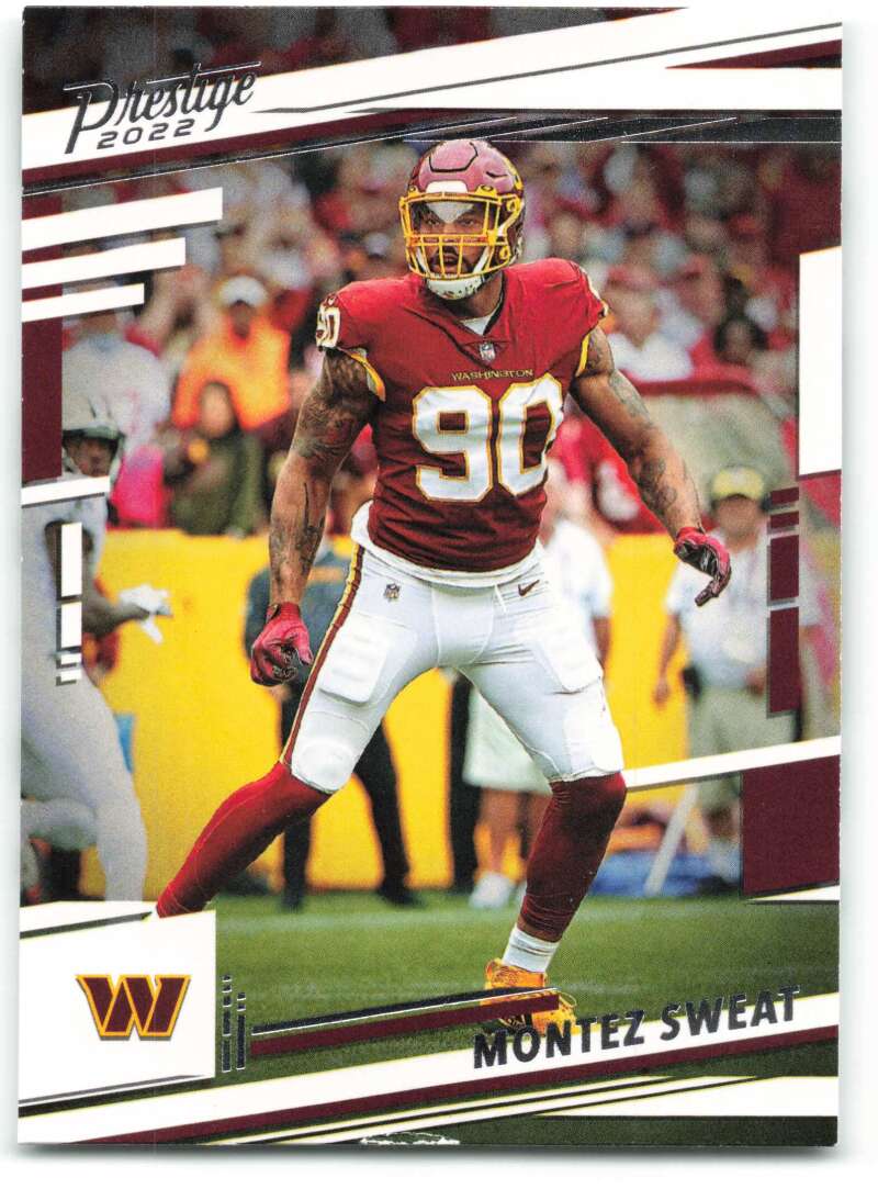 2022 Panini Prestige #299 Montez Sweat  Washington Commanders  V89239 Image 1