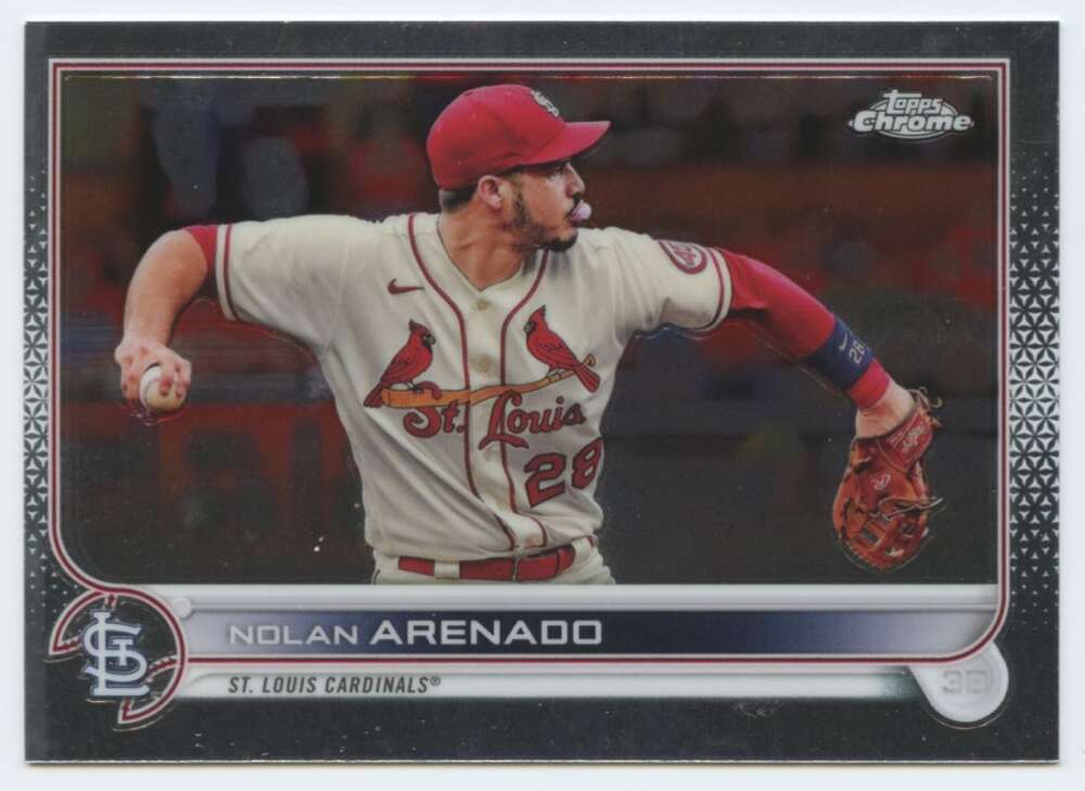 2022 Topps Chrome #74 Nolan Arenado  St. Louis Cardinals  V91590 Image 1