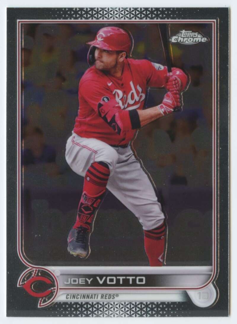 2022 Topps Chrome #177 Joey Votto  Cincinnati Reds  V91614 Image 1