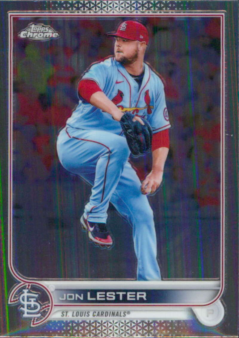 2022 Topps Chrome #187 Jon Lester  St. Louis Cardinals  V91616 Image 1