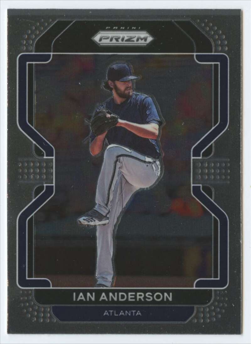 2022 Panini Prizm #22 Ian Anderson  Atlanta Braves  V91787 Image 1