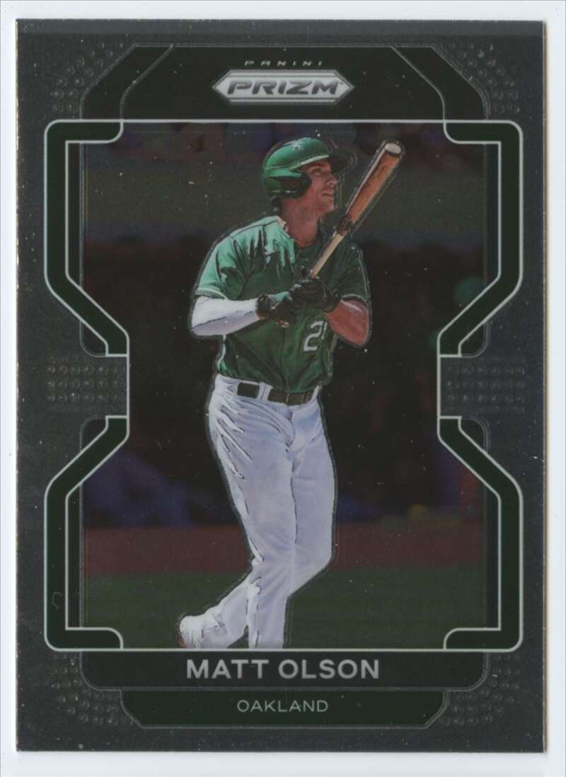 2022 Panini Prizm Tier II #148 Matt Olson  Oakland A's  V91809 Image 1