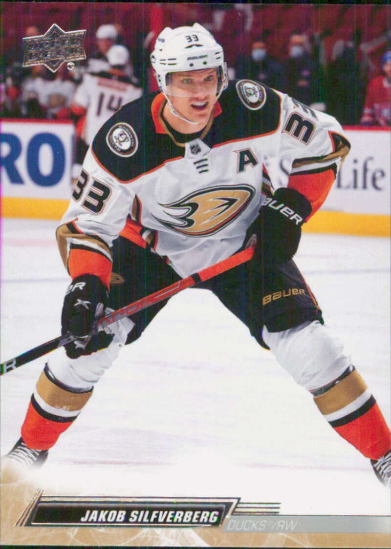 2022-23 Upper Deck Hockey #5 Jakob Silfverberg  Anaheim Ducks  Image 1