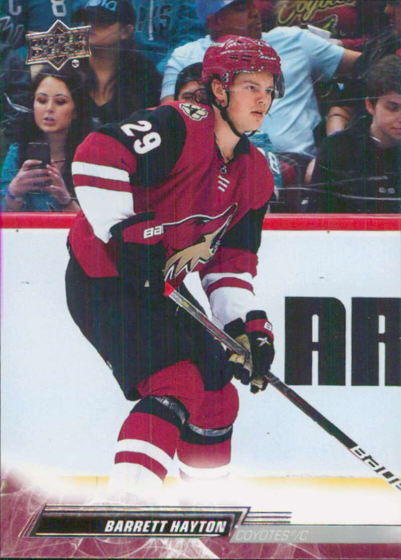 2022-23 Upper Deck Hockey #9 Barrett Hayton  Arizona Coyotes  Image 1