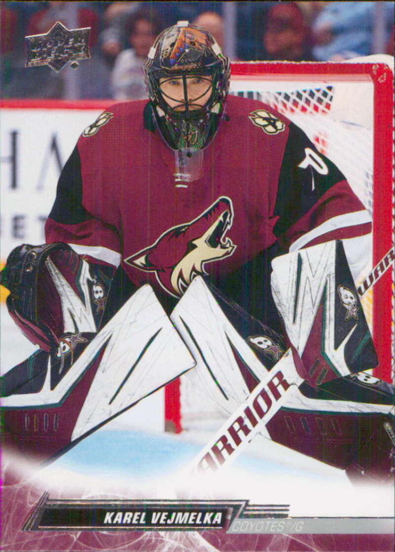 2022-23 Upper Deck Hockey #12 Karel Vejmelka  Arizona Coyotes  Image 1