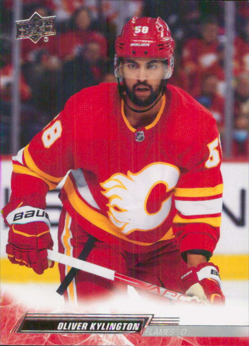 2022-23 Upper Deck Hockey #27 Oliver Kylington  Calgary Flames  Image 1