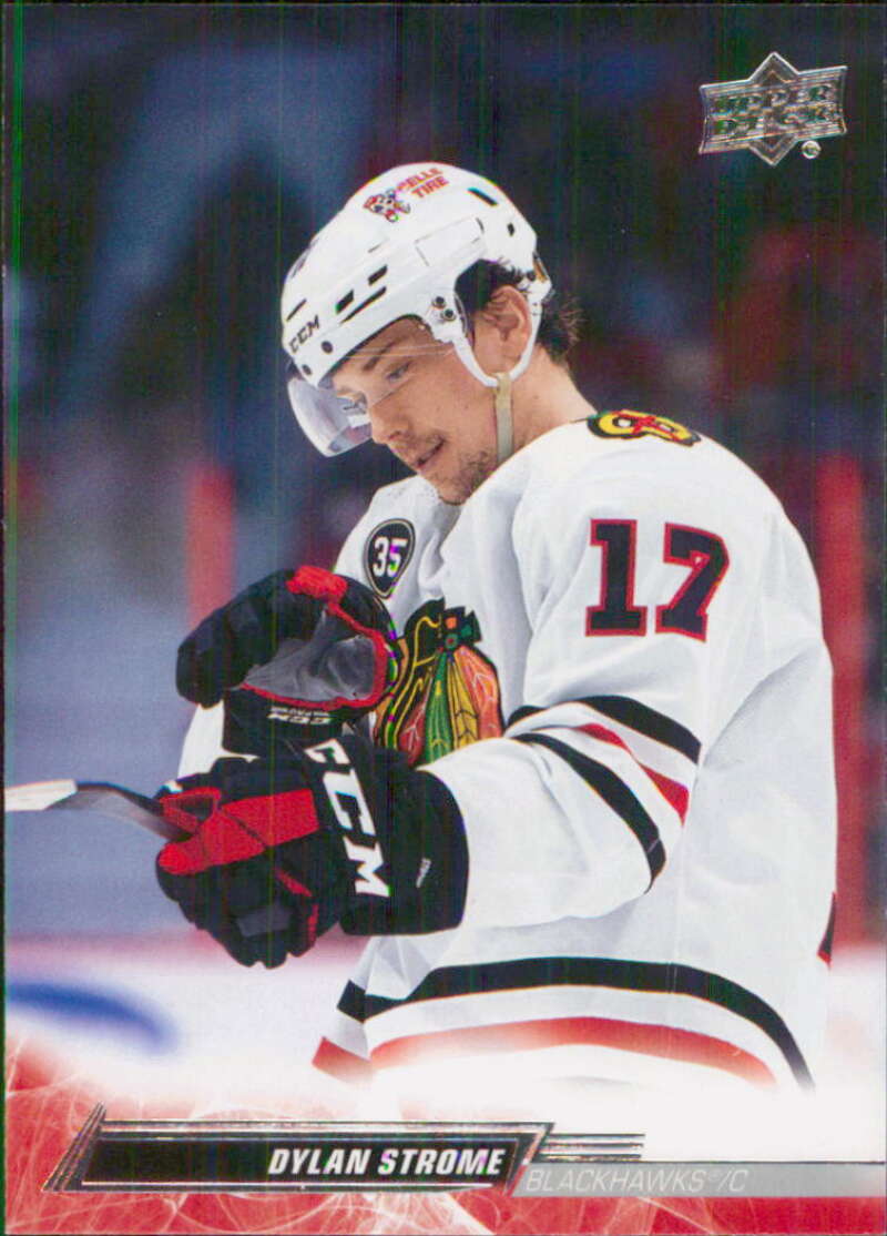 2022-23 Upper Deck Hockey #42 Dylan Strome  Chicago Blackhawks  Image 1