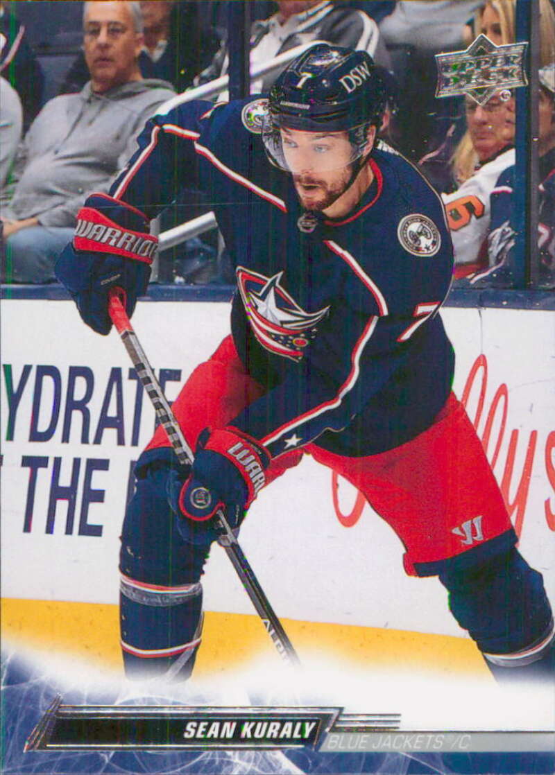 2022-23 Upper Deck Hockey #52 Sean Kuraly  Columbus Blue Jackets  Image 1