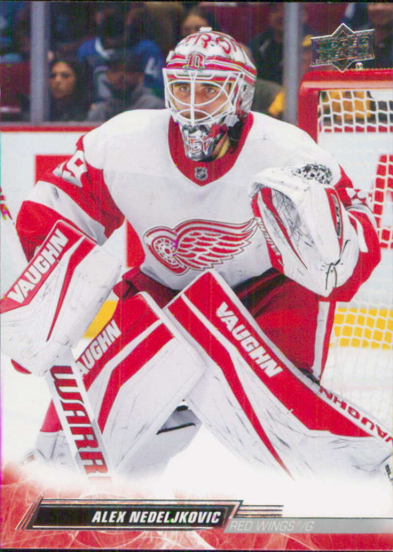 2022-23 Upper Deck Hockey #65 Alex Nedeljkovic  Detroit Red Wings  Image 1