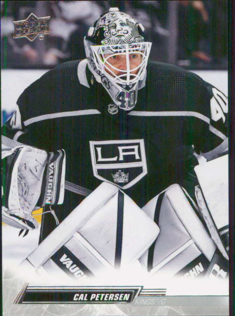 2022-23 Upper Deck Hockey #85 Cal Petersen  Los Angeles Kings  Image 1