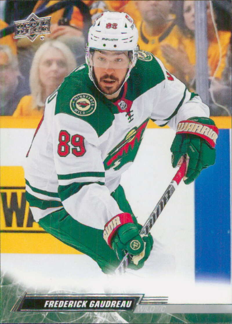 2022-23 Upper Deck Hockey #89 Frederick Gaudreau  Minnesota Wild  Image 1