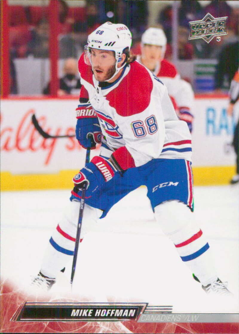 2022-23 Upper Deck Hockey #99 Mike Hoffman  Montreal Canadiens  Image 1