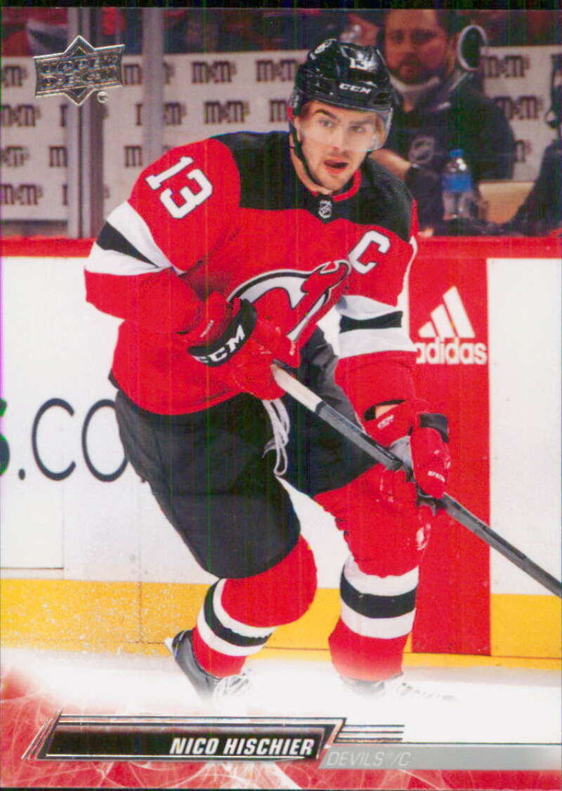 2022-23 Upper Deck Hockey #109 Nico Hischier  New Jersey Devils  Image 1