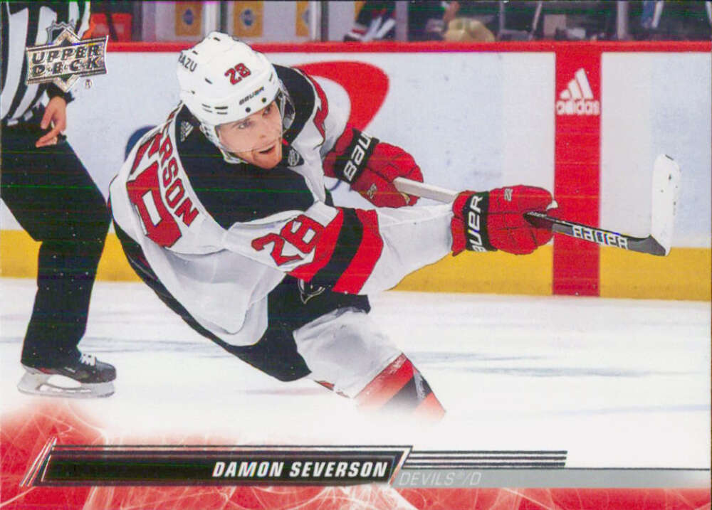 2022-23 Upper Deck Hockey #111 Damon Severson  New Jersey Devils  Image 1