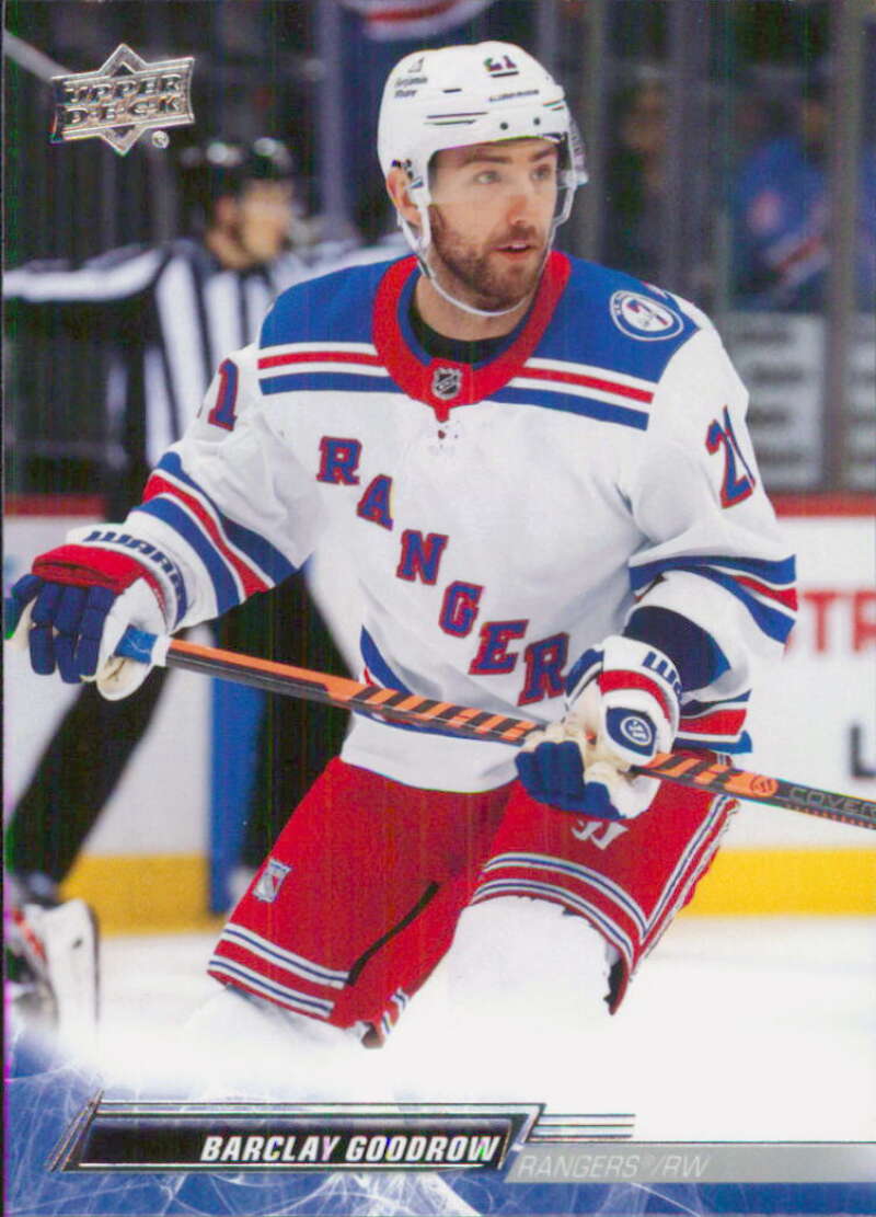 2022-23 Upper Deck Hockey #119 Barclay Goodrow  New York Rangers  Image 1