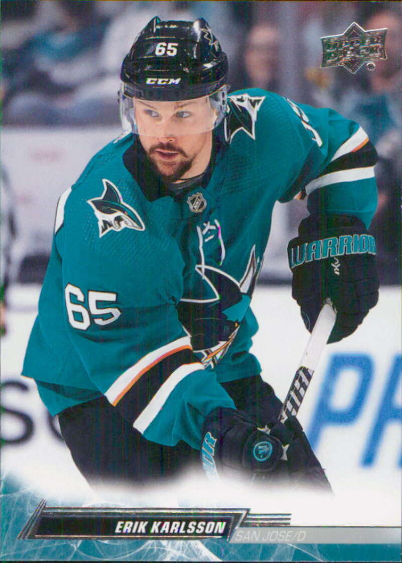 2022-23 Upper Deck Hockey #146 Erik Karlsson  San Jose Sharks  Image 1