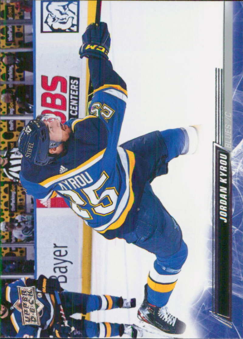 2022-23 Upper Deck Hockey #159 Jordan Kyrou  St. Louis Blues  Image 1